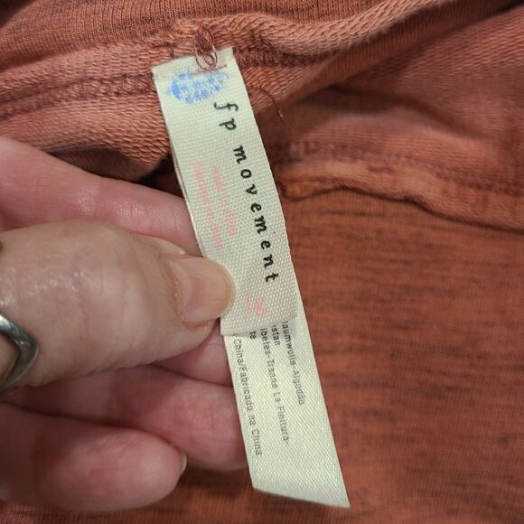 Free People Movement BODHI Lace-Up Legging Terracotta Pink Yoga, Loungewear | L - Picture 5 of 10